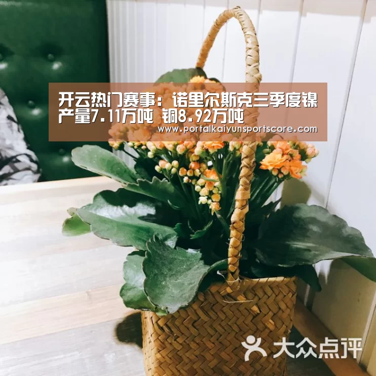 开云热门赛事：诺里尔斯克三季度镍产量7.11万吨 铜8.92